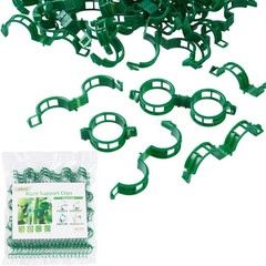 100 Pcs Plant Support Clips,Plastic Clips for Securing Plants,Tomato Vin