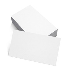 YIXUNHL 100 Sheets blank cardstock 2 x 3.5 In Heavy 2X3.5 Inches, White