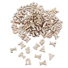 100pcs Educational Toy Small Natural Wooden Slice Scrapbooking Embellishments