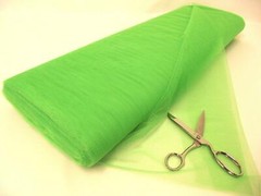 Dress Net 100% Polyester Tulle Fabric Material – KELLY GREEN