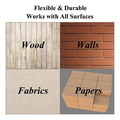 3 Inch Letter Stencils for Painting – 42 Pack Alphabet Letter Number Template…