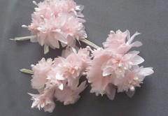 144pc Pink 1.5 in Artificial Silk Mini Flowers Craft Wedding Favor Decorations