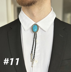 Custom Bolo Tie for Men – Western Cowboy Necklace, Personalized Gift