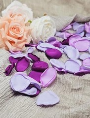 200Pcs Silk Rose Flower Petals For Valentaine’s Day,Wedding Flower Gril Purple