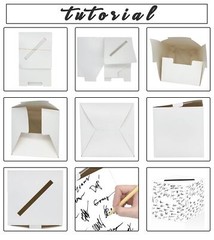 2 Pcs White Card Box Diy Gift Card Box Money Card Box Holder For Wedding Recepti