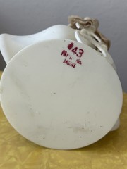 Vintage 1950s Wedding Cake Topper, Bride & Groom, Plastic Horseshoe Good Luck