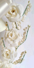 Vintage 1950s Bride & Groom Wedding Cake Topper w/Original Box Custom Built