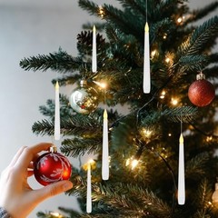 Floating Candles with Wand Remote, Set of 12 Christmas Tree 12pcs(Wand)