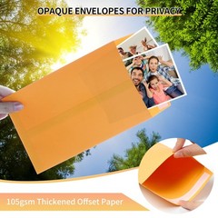 Joyberg 6×9 Envelopes Self Seal, Yellow 6x9in,