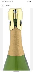 True Fizz: Gold Champagne Stopper, 7174…new
