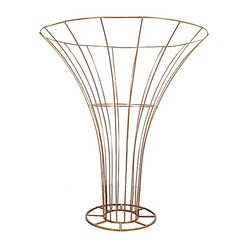 6.5 ft Gold Floor Standing Blossom Metal Tree Flower Display Stand Party Events