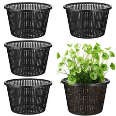 Aquatic For Plant Support Large Black Mesh Pots Perfectly Sized at 8 3 Inches
