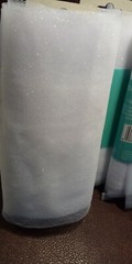 Waverly White Tulle w/Green Glitter 4 pkgs. + 1 Free (each 3 yd. pkg. 108″x54″)