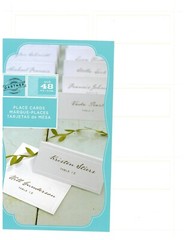 Gartner Studios Pearl Ivory 4×3 in Dinner Party Table 48 Count