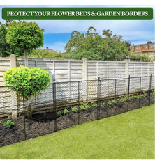 6 Panels Chicken Wire Plant Protectors, 14.26ft(L) x 24in(H) Plant Protectors…