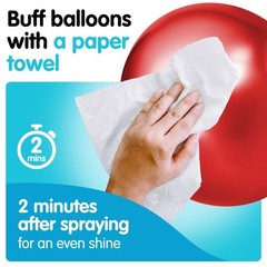 Balloon Shine Spray 8 oz — Single-Event Hi-Gloss Pump for Latex Multicolor