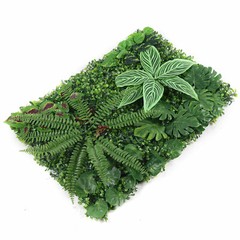 12 Pcs Artificial Plant Wall Mat Greenery Wall Hedge Grass Fence Foliage Panel