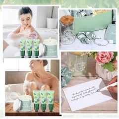 Teenyyou 60 Pcs Bridesmaid Proposal Gift Cup, Candle, Bracelets, Cream & More