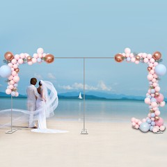 10x20ft Backdrop Stand Wedding Party Backdrop Stand Pipe Kit Curtain Frame NEW