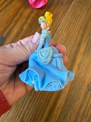 Disney Princess PVC Cake Topper Lot Of 3 Cinderella Belle Aurora
