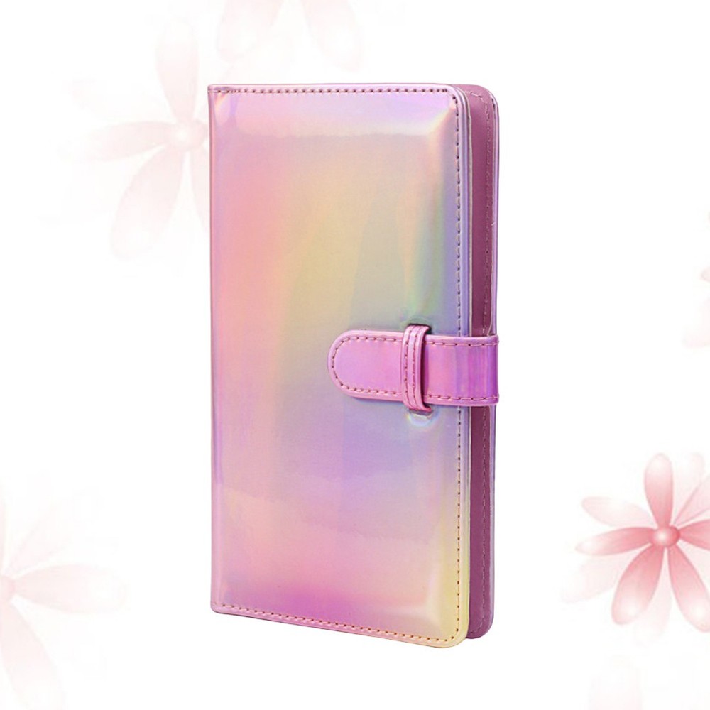 Multi Color Reusable 96 Sheet 3 Inches Photo Album Commemorative Book for Home
