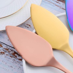 Wedding Cake Pastry Server Set, 304 Stainless Steel Silver Spatula Baking Too…