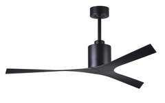 Matthews Fan MK-BK-BK Molly modern ceiling fan in Matte Black finish with all-we