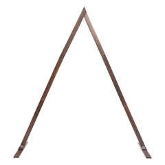 Polygonal Wooden Wedding Arch Flower Frame Backdrop Stand Birthday Venue Arbor