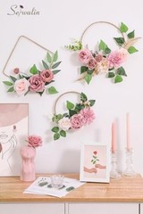 Artificial Flowers Dusty Pink Silk Fake Flowers for DIY A Abby Dusty Pink