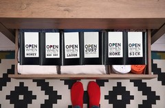 Open When Envelopes for College Student, 5.5 inches x 8 inches, Black