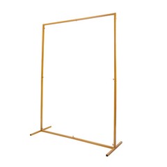 Wedding Arch Metal Rectangle Backdrop Stand Flower Balloon Frame Event 2m*1.5m