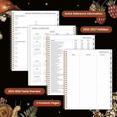 2025-2026 Planner – Academic Planner from July 2025 – June 2026, 8″ x 10″ 202…