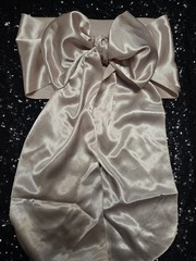 209pc Satin Chair Cover Bow Sash 104″x7 1/2″ Champagne Wedding Party Event Decor