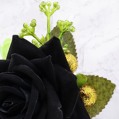 White Pink Wine Red Rose Wrist Corsage Boutonnieres for Best Bridesmaid Groomsme