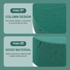 6 Pcs Floral Foam Flower Mud Water Absorb For Birthday Party Decor