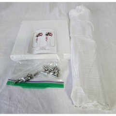 Clear Acrylic Tabletop Center Piece for Flowers New See Photos / No Flowers