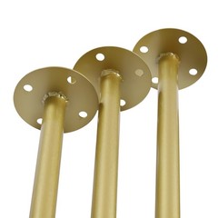 Rectangular Golden Backdrop Stand Wedding Birthday Party Metal Frame Decoration