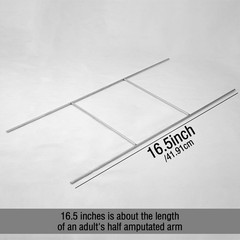 25 Pack Metal Yard Sign Stakes – 16.5×7 Inches, Real Estate Sale Signs, Custo…