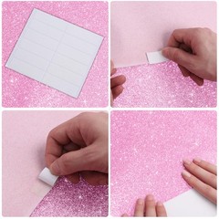 Glitter Carpet Runner 2.6FT x 15FT 200 GSM Thick + Adhesive Tape