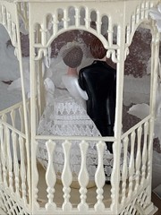 Pfeil & Holing NY VTG 1950-60’s Wedding Cake Topper NOS In Package Plastic RARE