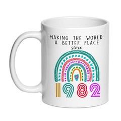 44th Birthday Gifts for Women Men Coffee Mugs,Gifts for 44 Year Old Woman,198…
