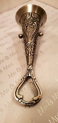 NEW! Vintage Look Bridal Bouquet Holder / “Tussy Mussy” Trumpet Flare Art Deco