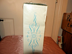 Vintage Rare Coast Novelty Heart Wedding Cake Topper Hand Painted w/ bells