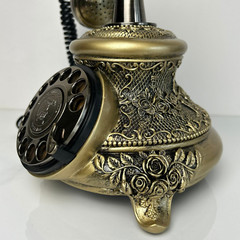 Vintage Wedding Audio Guestbook Gold Recorder Reusable Guest Book Phone Wedding