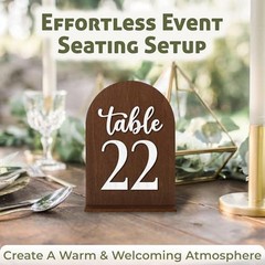 Wedding Table Numbers 1-30, Wooden Table Numbers For Wedding Reception