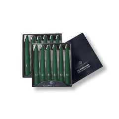 Colonial Candle Unscented Taper Candle Handipt Collection Evergreen 6 In Pack