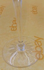 Princess House Lead Crystal Wine Glasses Set of 3 Vintage Fast Ship!