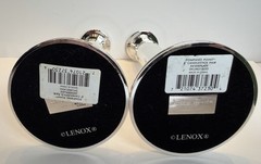 2 Sets Kate Spade x Lenox «Mr.» & «Mrs.» Champagne Glasses Candle Stick Holders