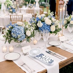 Bulk 10 Pcs Portable Wedding Fans Wedding Favors Thank You For Celebrating Fans