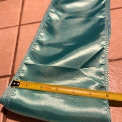 14~Elegant Chair Sash in Satin Aqua Blue & Tiffany Color in size 6” x 106”